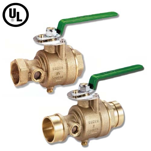 UL Test and Drain Valve